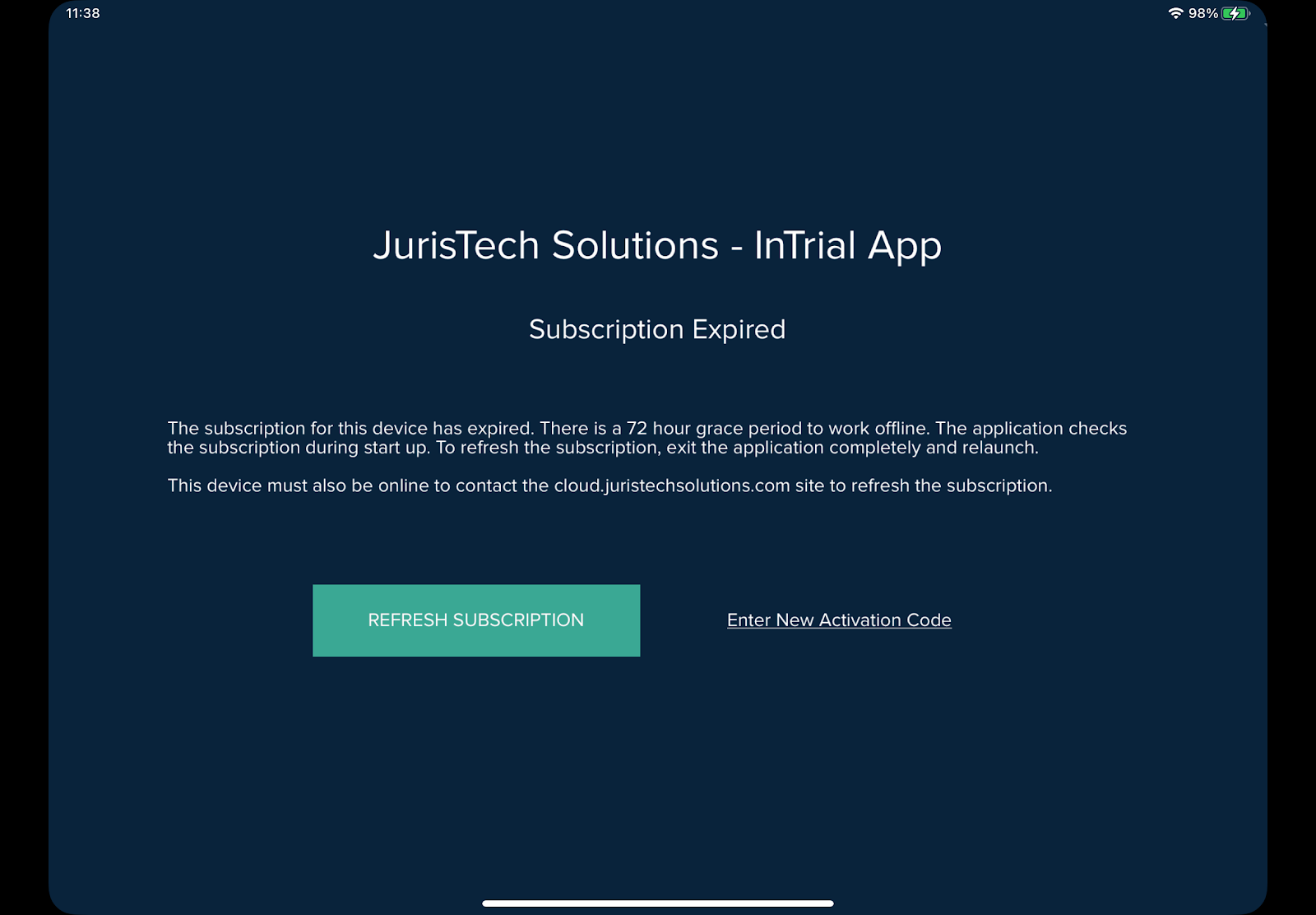 Subscription Timeout Period - image 2